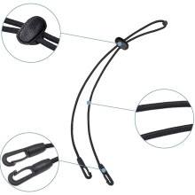 Juego de cordón para mascarilla, extensor de mascarilla facial con correa de poliéster antideslizante para adultos y niños, protege las orejas con