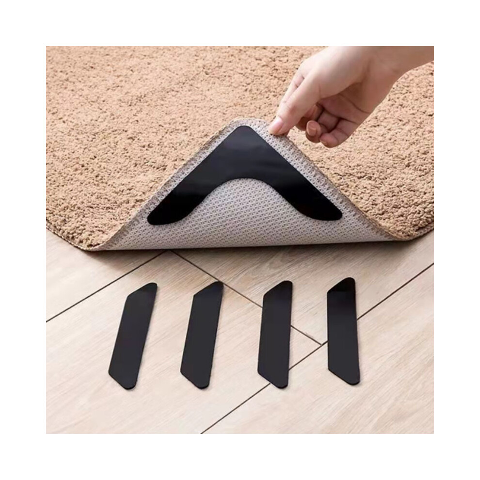 Strong Adhesive Anti-Slip Protection Grippers For Rugs, Non Slip Rug Tape Gripper Stops Rugs From Curling And Sliding On Hardwood Floors And Tiles, 9128293467964