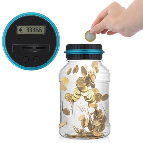 Savings Hero, Ψηφιακή Τράπεζα Κερμάτων με Περιβαλλοντικά Αντιολισθητικό Πλαστικό, 2