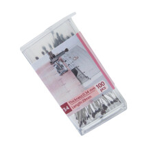 Pack of 100 Sewing Pin Featuring Colorful Resin Head-34MM