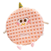 Soft Lamb Wool Memory Foam Seat Cushion Cartoon Nonslip-Pink