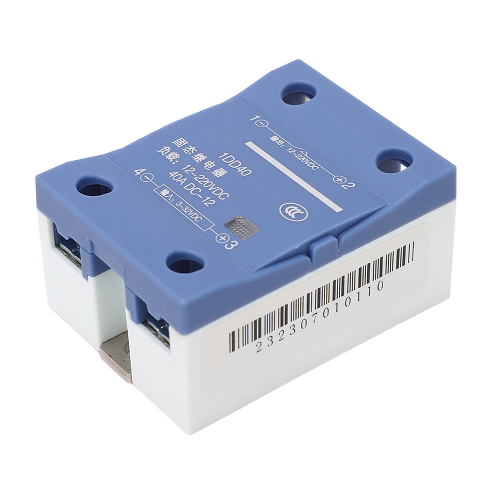 Efficient Dc To Dc Solid State Relay 40A No Noise 12-220V Output 6951368901482