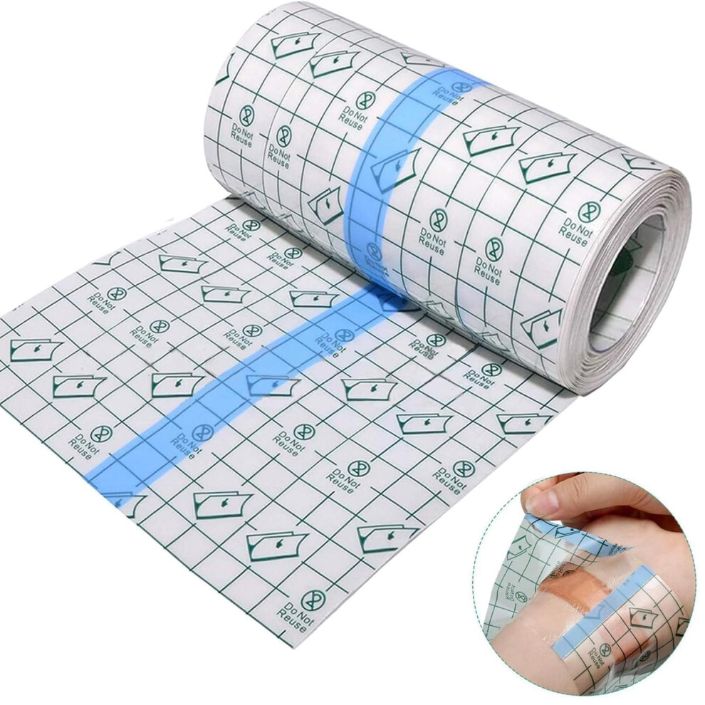 Tattoo Aftercare Waterproof Bandage 15cm x 2m, Second Skin Tattoo Cover, Waterproof Tattoo Cover for Swimming