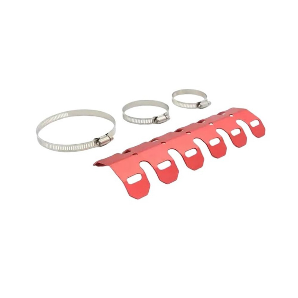 Motorcycle Aluminum Exhaust Heat Shield Protector Antiscalding Cover For Silencer Protection 9189345160783