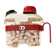 Funny Kettles Pet Food Containers High Capacity-Red 2.8 liters