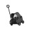Compact Pet Strollers For Small Dogs Cats Easy Foldable-Black 1