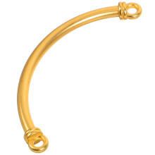 5Stk Halbrundes Legierungsarmband Gold, Robustes DIY Halbarmband