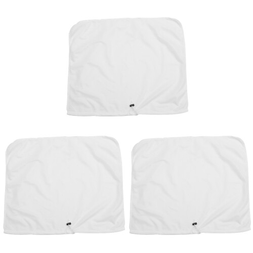 3Stk Weißer Polyester Filterbeutel Wiederverwendbar Für Saft Und Wein 2