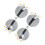 6 Sonnenbrillen Blumendesign Partyaccessoire Brillen 3