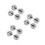 6 Sonnenbrillen Blumendesign Partyaccessoire Brillen 7