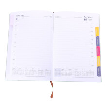 3Stk 2025 Kalender Tagesplaner A5 Spiralnotizbuch Für