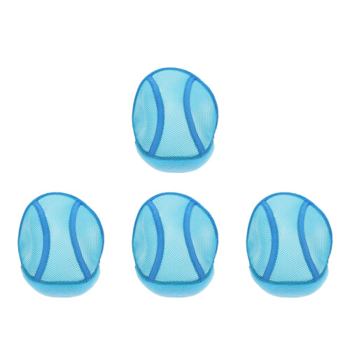 4Stk Hartschalen Innenfutter Aus Polyester, , Blaue Helm Zubehör 2