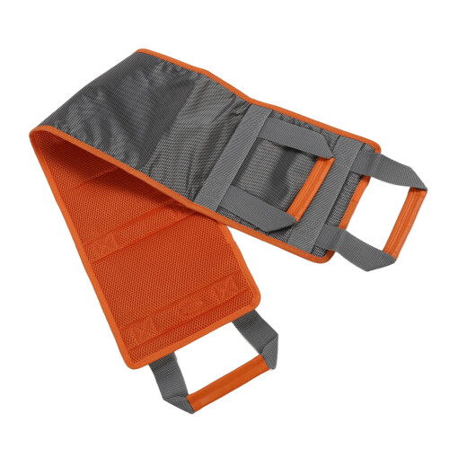 Compact Orange Transfer Sling for Caregivers Ergonomic and Foldable 2