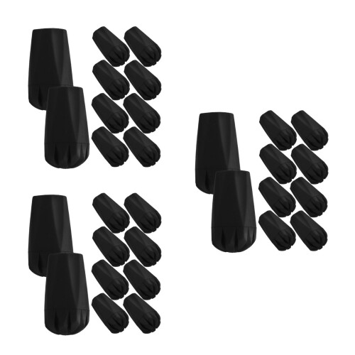 30Stk Trekkingstock Gummipuffer, Rutschhemmend, , Robust 2
