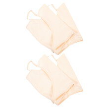 10Stk Atmungsaktive Schweißweste Beige Wiederverwendbar