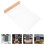 4Stk Eleganter Acryl Schildhalter Mit Holzfuß Display Stand 11