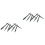 16Stk Schwarz Anti Static Brush, Rework Tool Mit Rundgriff, Langlebig 4