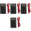 4Stk Kompaktes Multitester Digital Volt Ohm Tester Schwarz 5