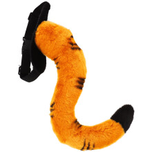4Stk Tigerschwanz Tierkostüm Accessoire Gelb Für Kinder Cosplay Bühne