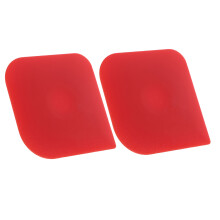 4St Kunststof Keukenkrabber Tool Rood Voor Potten, Pannen En