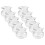 40Ud Mini De Peces De Vidrio Transparente Para Manualidades 1