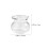 40Ud Mini De Peces De Vidrio Transparente Para Manualidades 11