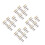 80Pièces Pointe Plume Remplacement Acier Colorée Fine 5