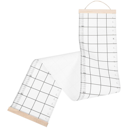 2Pièces Décor Mural Enfants Croissance Bois Durable