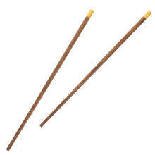 5Pairs Wood Cooking Chopsticks Multi Color Long Non Slip for Home Use