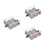 3Pièces Kit Rail Jouet Enfant Décor Train Gris 7