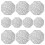 Modern Octagonal Cutout Coasters Set Spill Resistant-silver 1