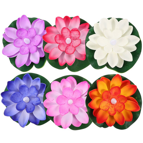 12Pièces LED Flottantes Eva Décoration Extérieure 2