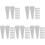 250Pièces Étuis De Rangement PVC Pour Ciseaux Protection Et 4
