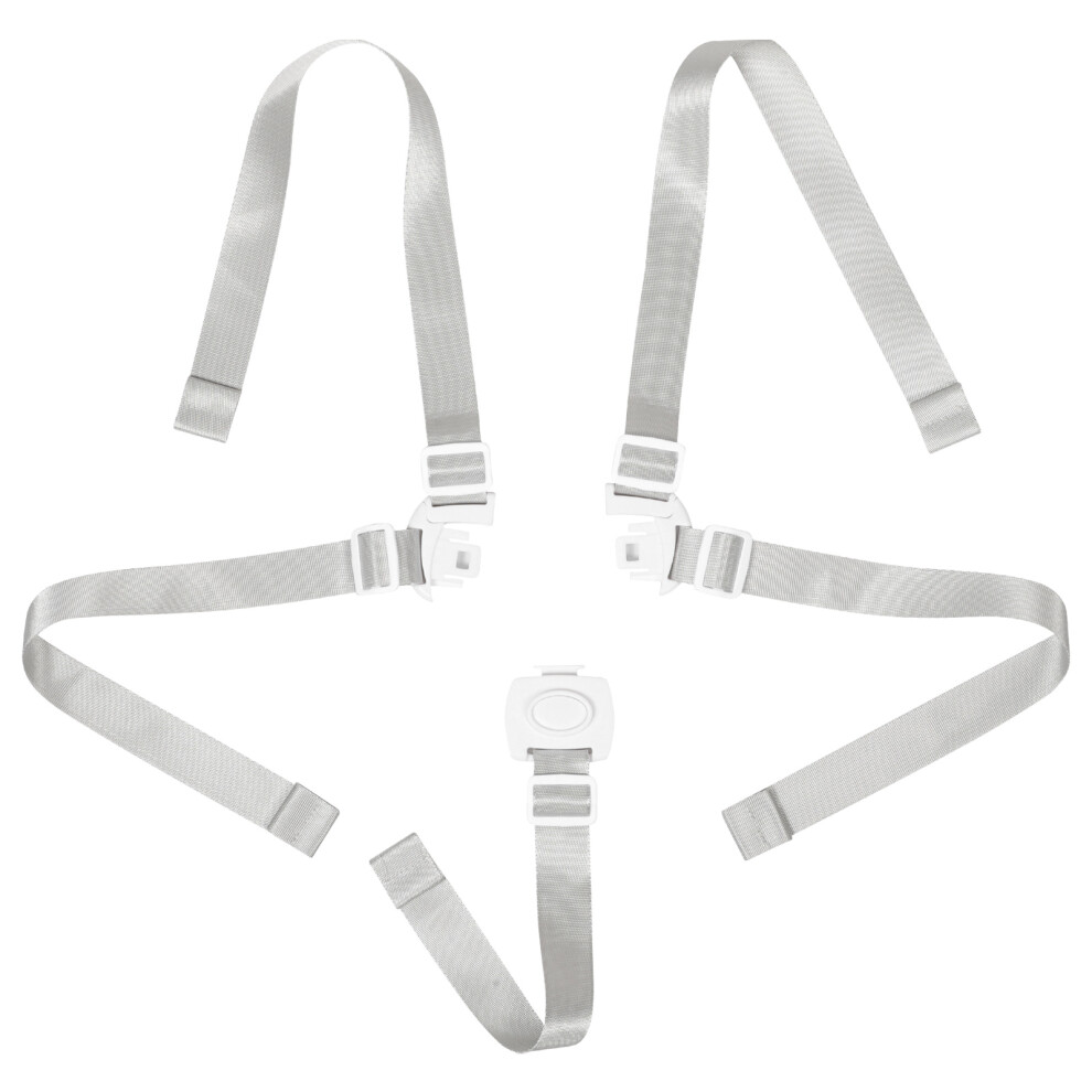3Pcs Universal Baby Harness Straps For Strollers And High Chairs White Inoomp