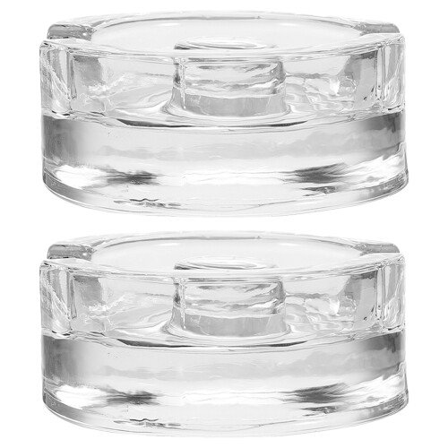 6Pcs Practical Transparent Glass Weights for Fermentation Jar Lids