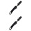 2Pièces Blocage Rapide Noir Alliage Aluminium Pour Roues 5