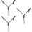 3Pcs Handmade Black Harmonica Pendant Necklace for Party and Gift 7