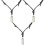 3Pcs Handmade Black Harmonica Pendant Necklace for Party and Gift 3