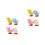 24Pz Pulcini A Molla Cartoon in E Peluche Gioco Per Bambini 4