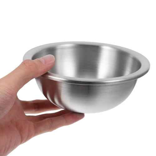 2Ud Bowl De De Acero Inoxidable Con Base Estable Cocina 2
