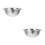 2Ud Bowl De De Acero Inoxidable Con Base Estable Cocina 4