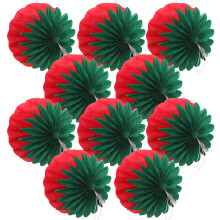 30Ud Bolas De Fresa Rojas Para Decoración De Fiesta