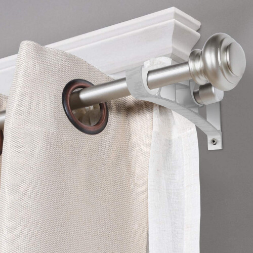 2Ud Soportes Dobles De Aluminio Para Barras De 2
