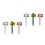 6Ud Pinzas De Para Con , Material PP, Fácil Uso 9