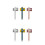 6Ud Pinzas De Para Con , Material PP, Fácil Uso 5