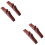 4Ud Clip Divisor Pantalla Marrón Resistente Para Salón 6