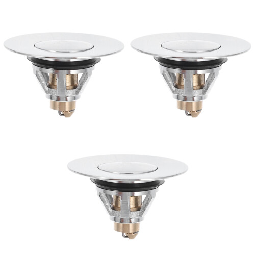 3Ud Accesorio De Drenaje Para Lavabo Multi Sin Herramientas Y 2