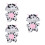 3Ud Conjunto Pijama Vaca Peluche Para 20Cm Accesorios 5