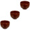 3Ud Mug De Afeitar De Madera Acabado Suave Para 5