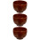 3Ud Mug De Afeitar De Madera Acabado Suave Para 8